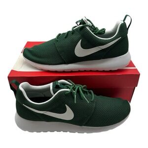 Nike Roshe‎ One Running Shoes Mens 10.5 Gorge Green/White Sneakers 511881-313